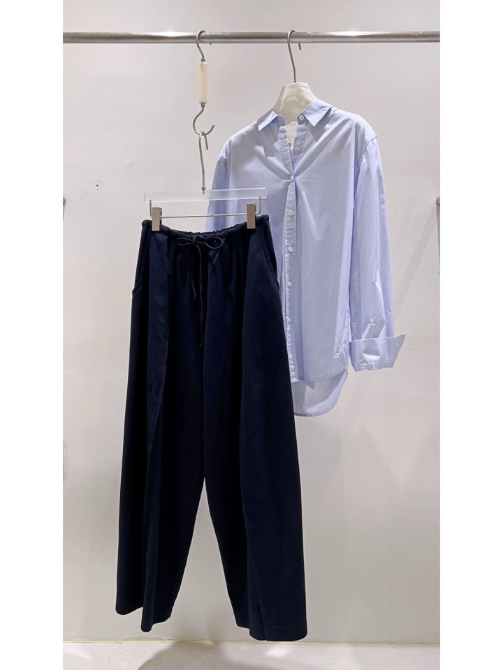 Janie - Korean Women Fashion - #momslook - Basic Stripe Shirt - 10