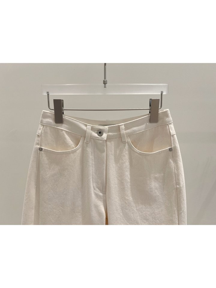 Janie - Korean Women Fashion - #momslook - Slub Wide Pants - 10