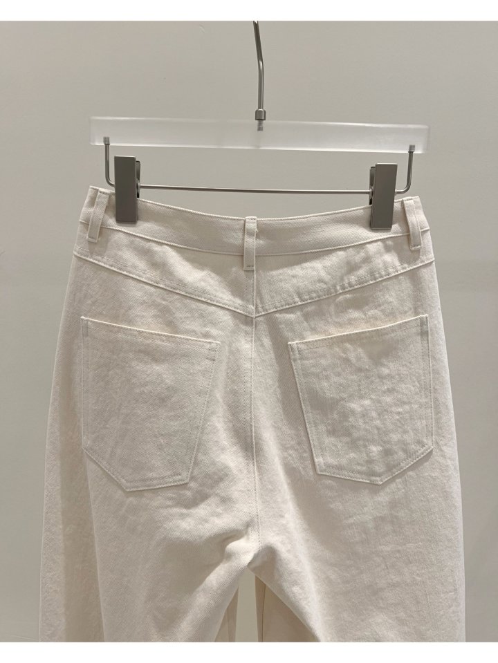 Janie - Korean Women Fashion - #momslook - Slub Wide Pants - 8