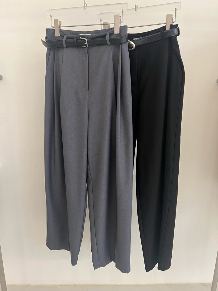 Janie - Korean Women Fashion - #romanticstyle - Pin-Tuck Pants - 10