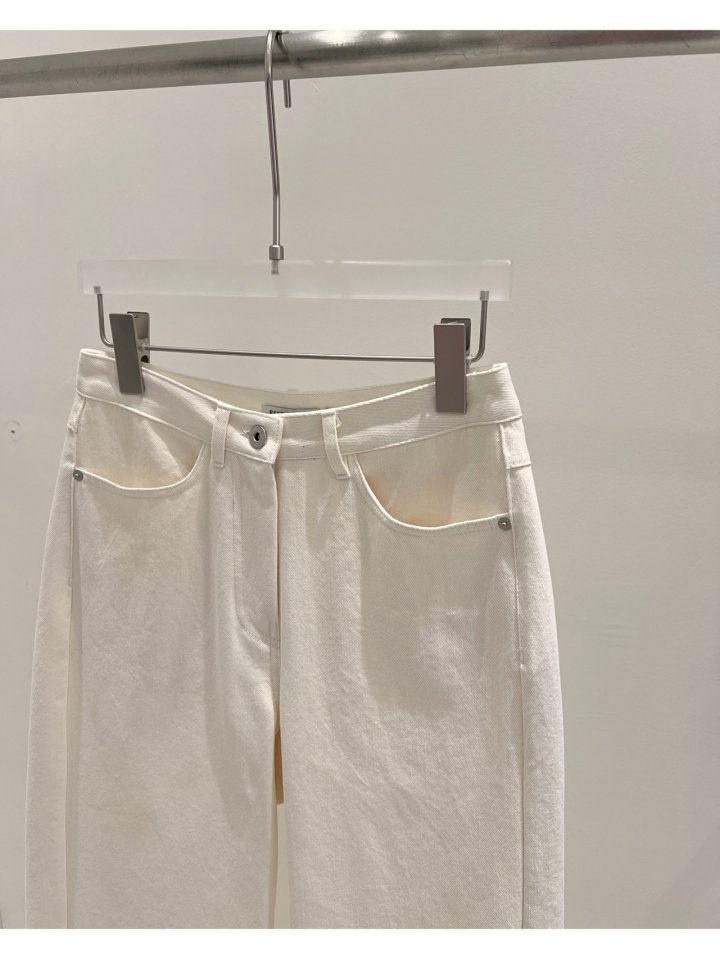 Janie - Korean Women Fashion - #shopsmall - Slub Wide Pants - 4