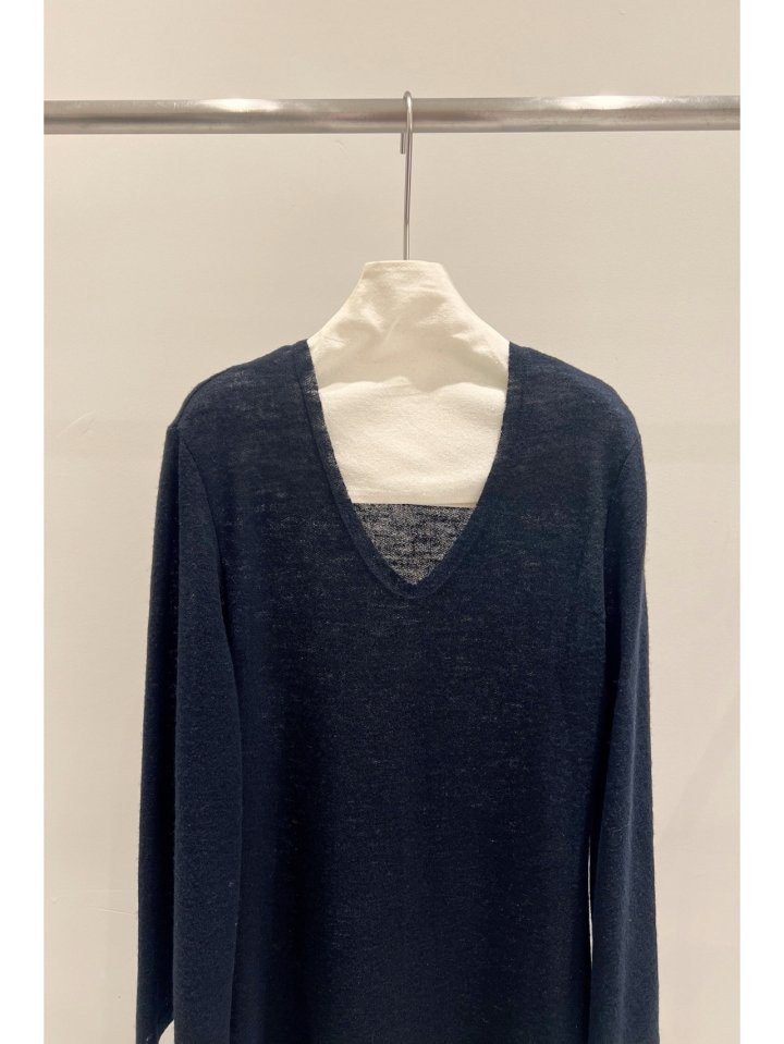 Janie - Korean Women Fashion - #thatsdarling - Wool Soft One-piece - 4