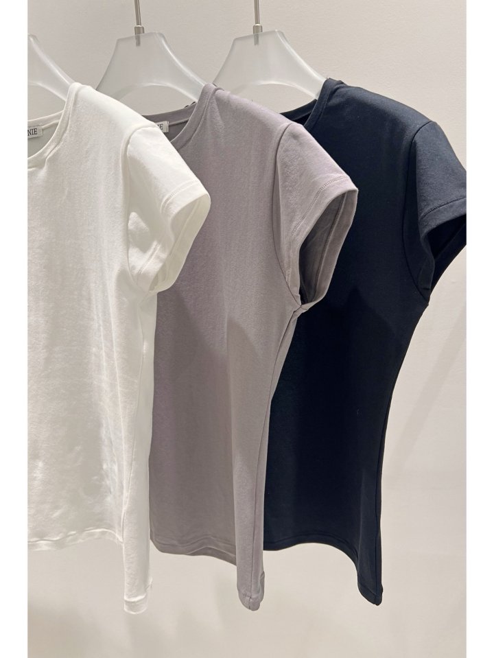 Janie - Korean Women Fashion - #womensfashion - Basic Spandex Tee - 9