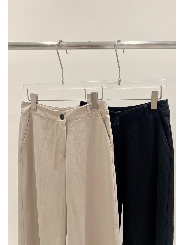 Janie - Korean Women Fashion - #womensfashion - No-Belt Pants