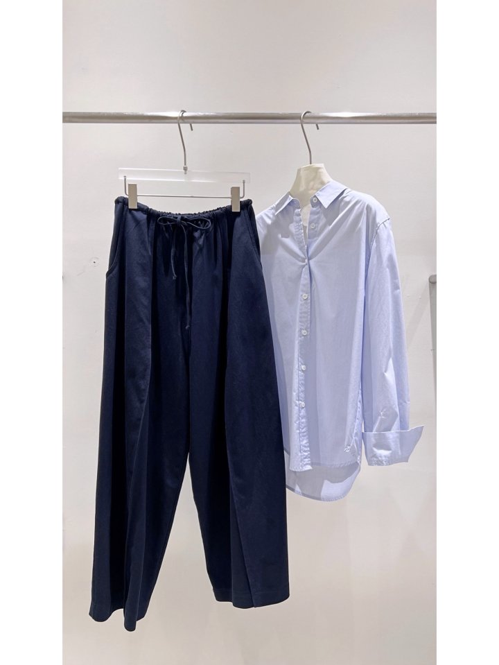 Janie - Korean Women Fashion - #womensfashion - Basic Stripe Shirt