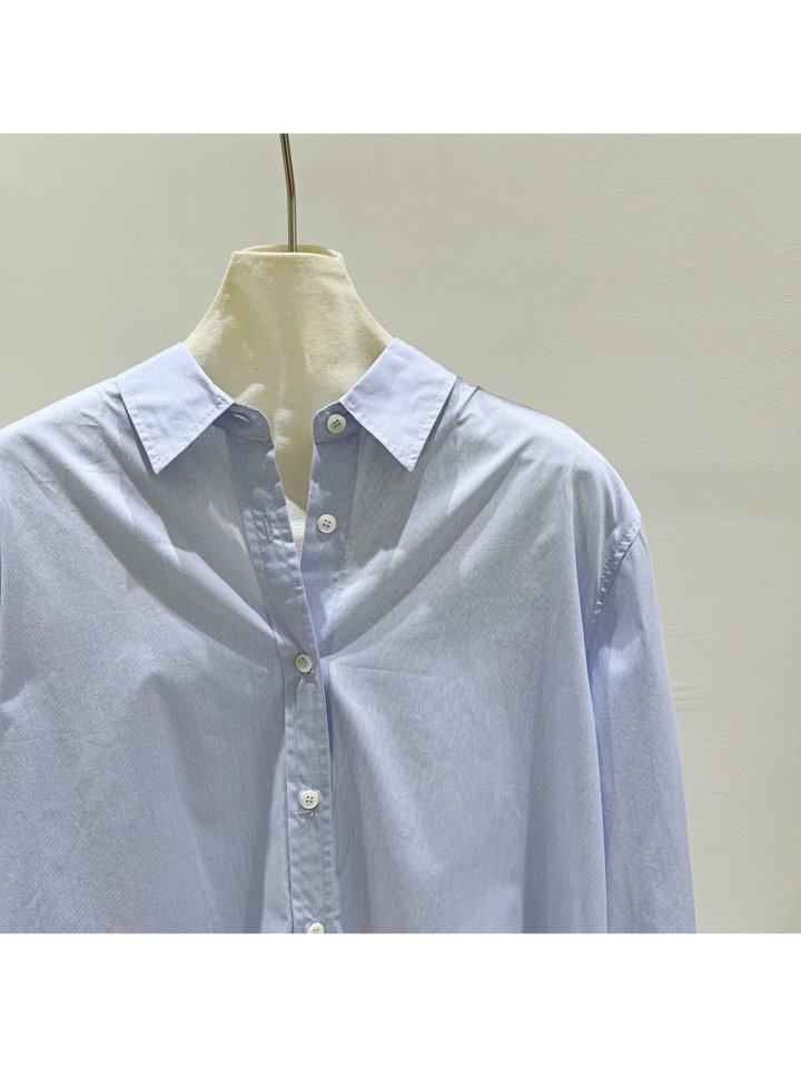 Janie - Korean Women Fashion - #womensfashion - Basic Stripe Shirt - 3