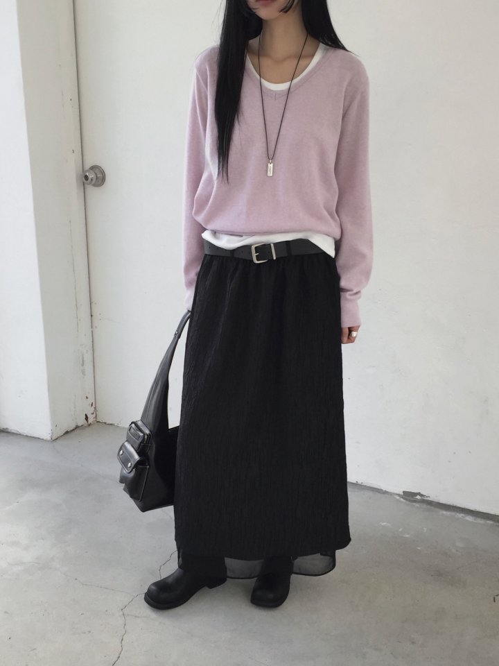 Jeiin - Korean Women Fashion - #momslook - Season Skirt - 9