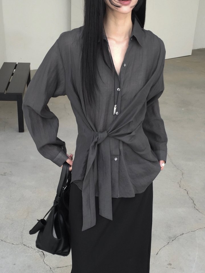Jeiin - Korean Women Fashion - #momslook - Heather Shirt - 10