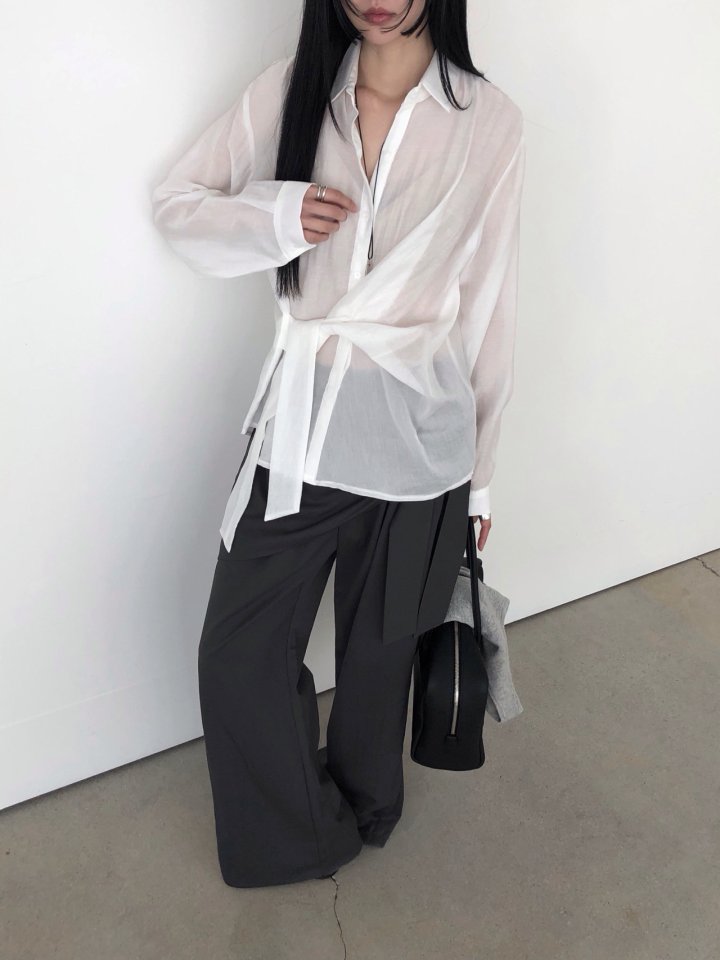 Jeiin - Korean Women Fashion - #momslook - Heather Shirt - 6