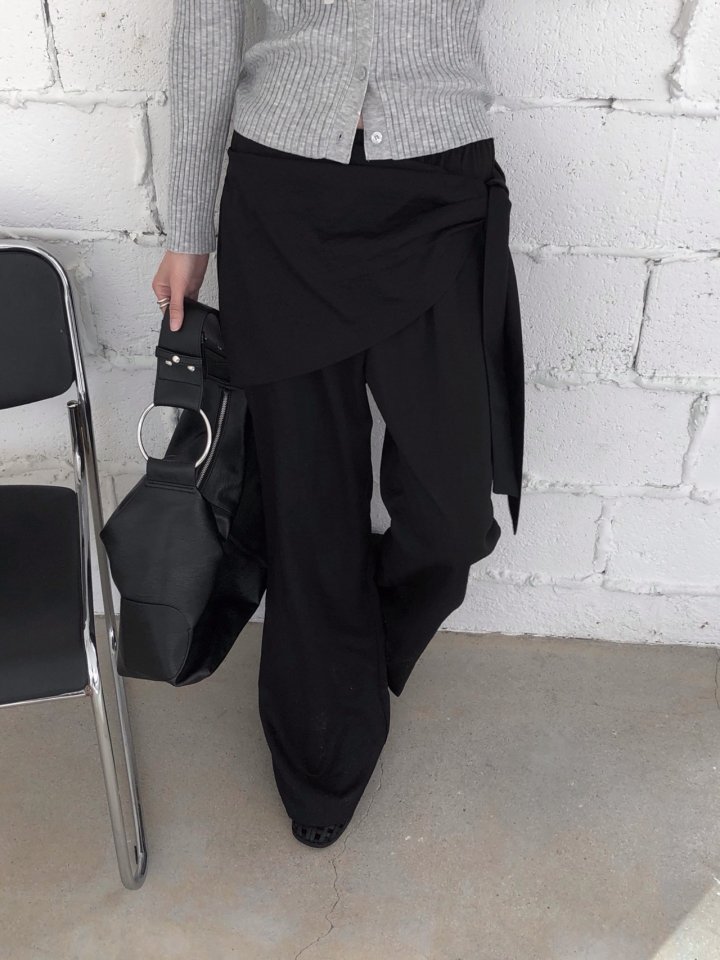 Jeiin - Korean Women Fashion - #momslook - Cuff Pants - 11