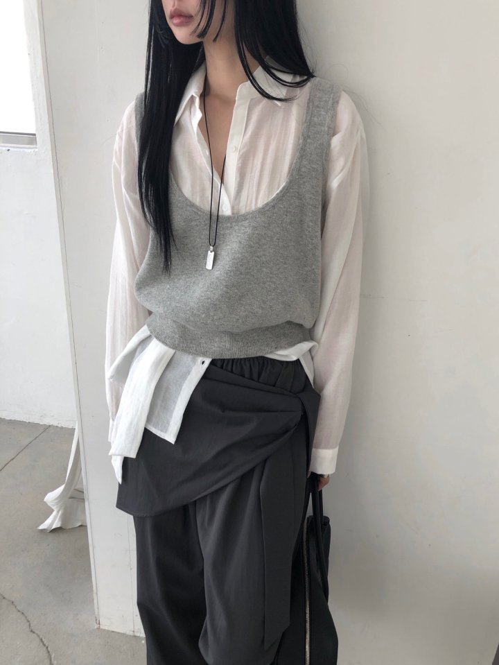 Jeiin - Korean Women Fashion - #momslook - Cuff Pants - 7