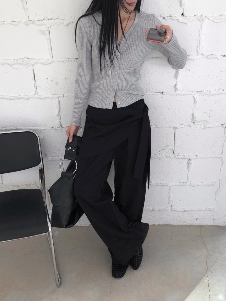 Jeiin - Korean Women Fashion - #momslook - Cuff Pants - 9
