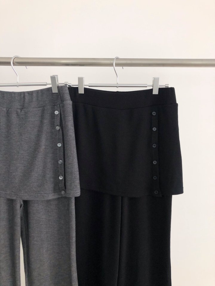 Jeiin - Korean Women Fashion - #womensfashion - Block Pants - 4