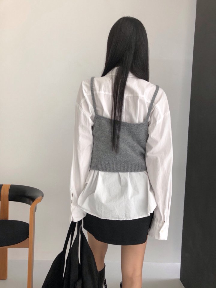 Jeiin - Korean Women Fashion - #momslook - Angora Vest - 12
