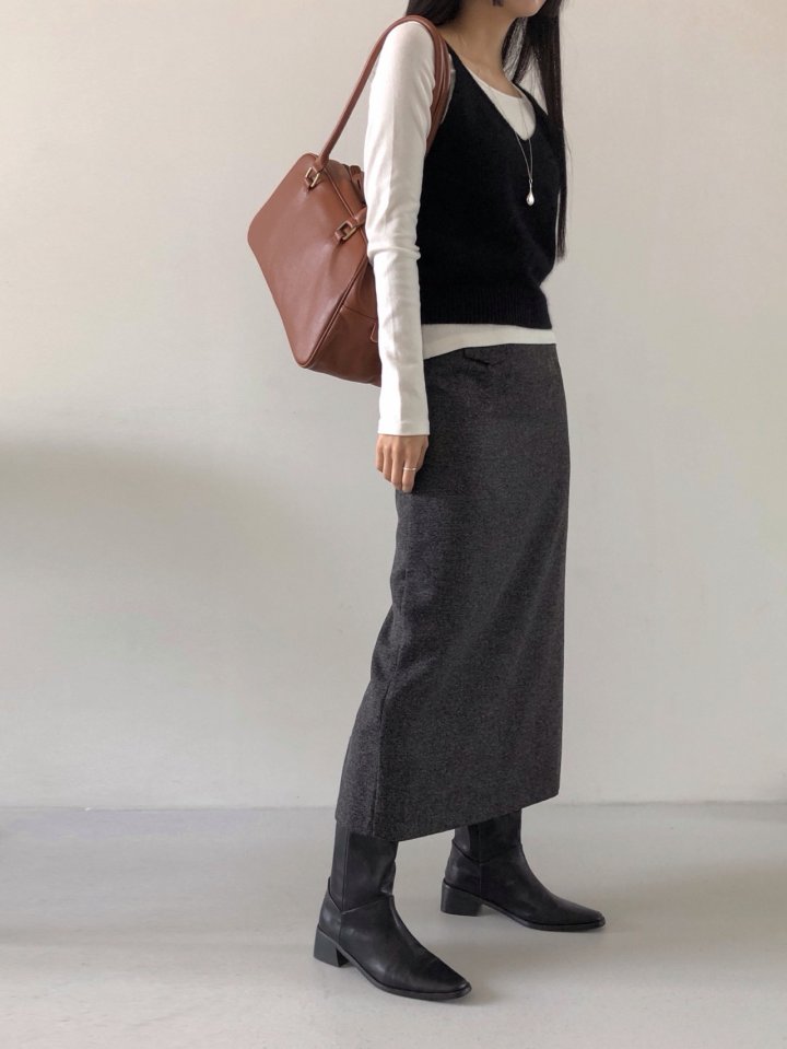 Jeiin - Korean Women Fashion - #momslook - Angora Vest - 6