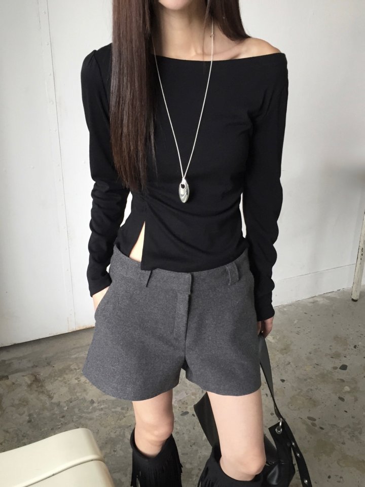 Jeiin - Korean Women Fashion - #momslook - Soft Long Sleeve Tee - 10