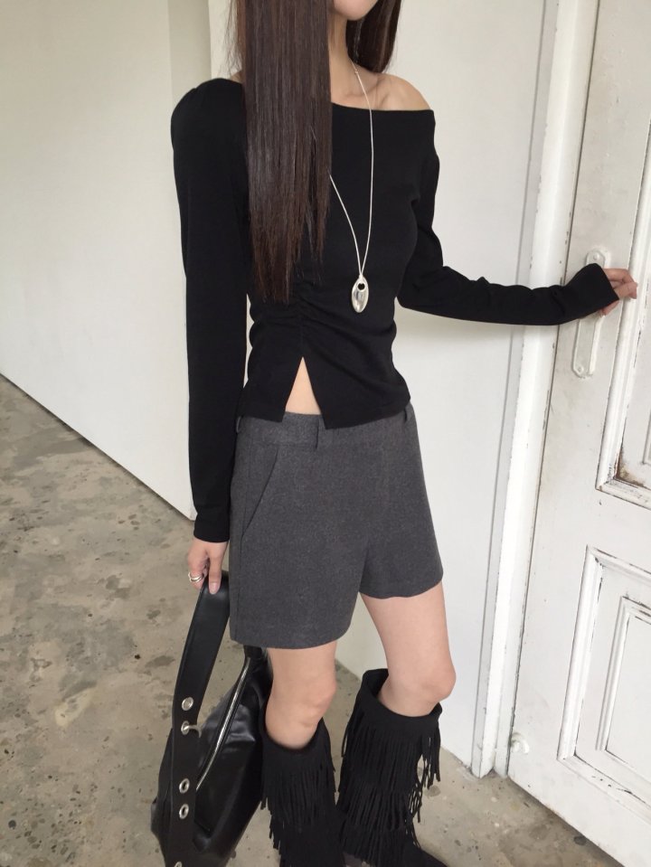 Jeiin - Korean Women Fashion - #momslook - Soft Long Sleeve Tee - 12