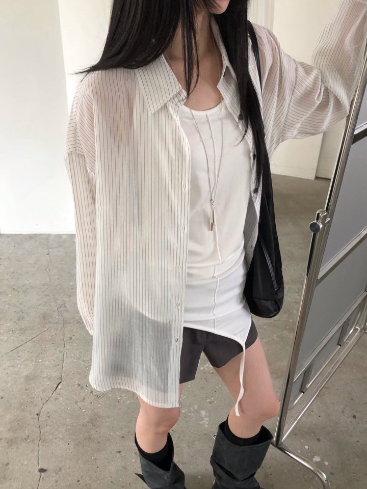 Jeiin - Korean Women Fashion - #momslook - Tory Shirt - 10