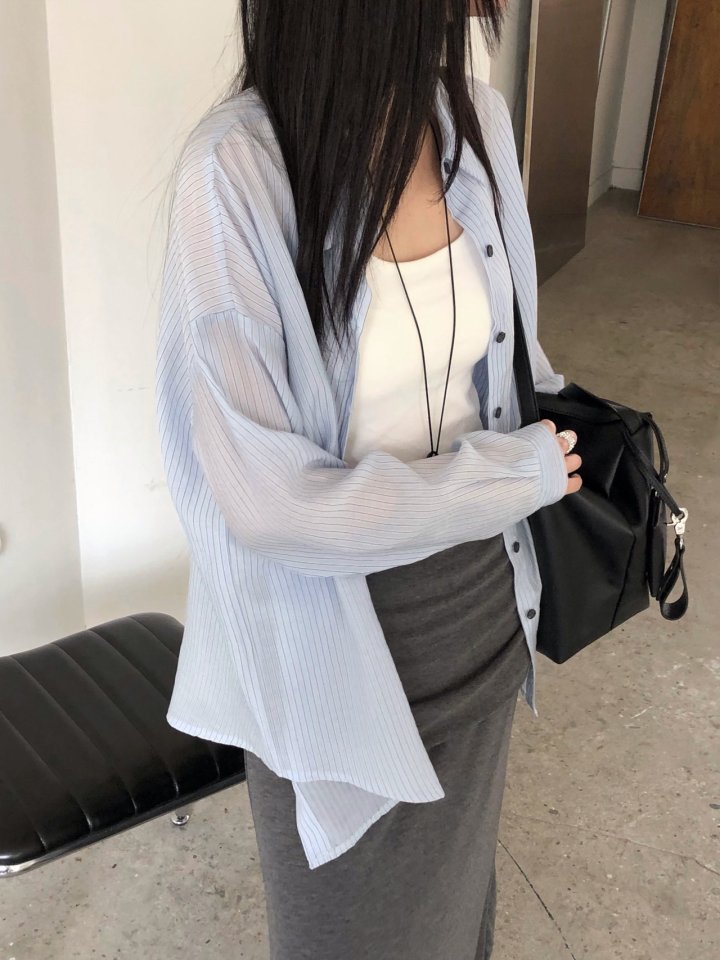 Jeiin - Korean Women Fashion - #momslook - Tory Shirt - 12