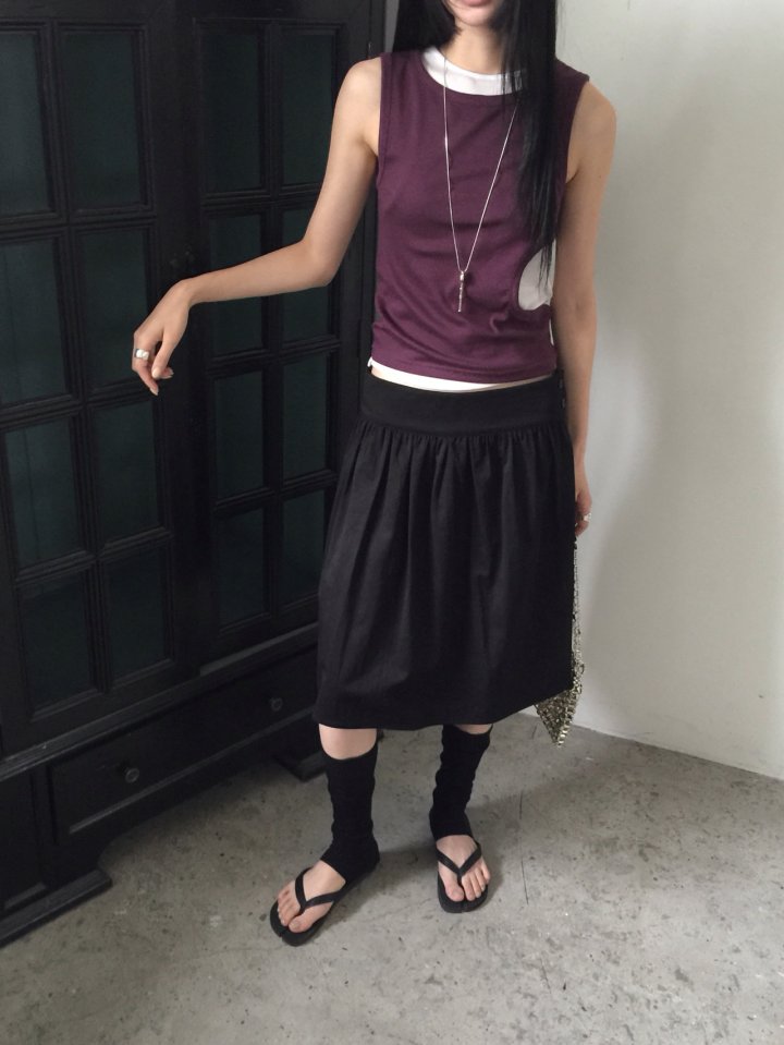Jeiin - Korean Women Fashion - #momslook - Eden Sleeveless - 9