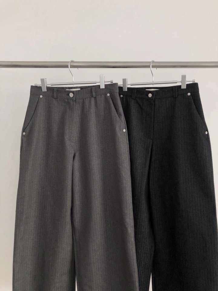 Jeiin - Korean Women Fashion - #pursuepretty - Herringbone Pants - 3