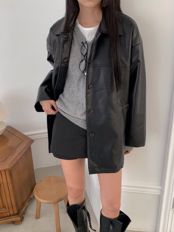Jeiin - Korean Women Fashion - #restrostyle - Mug Jacket - 8
