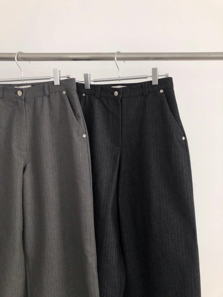 Jeiin - Korean Women Fashion - #pursuepretty - Herringbone Pants - 4