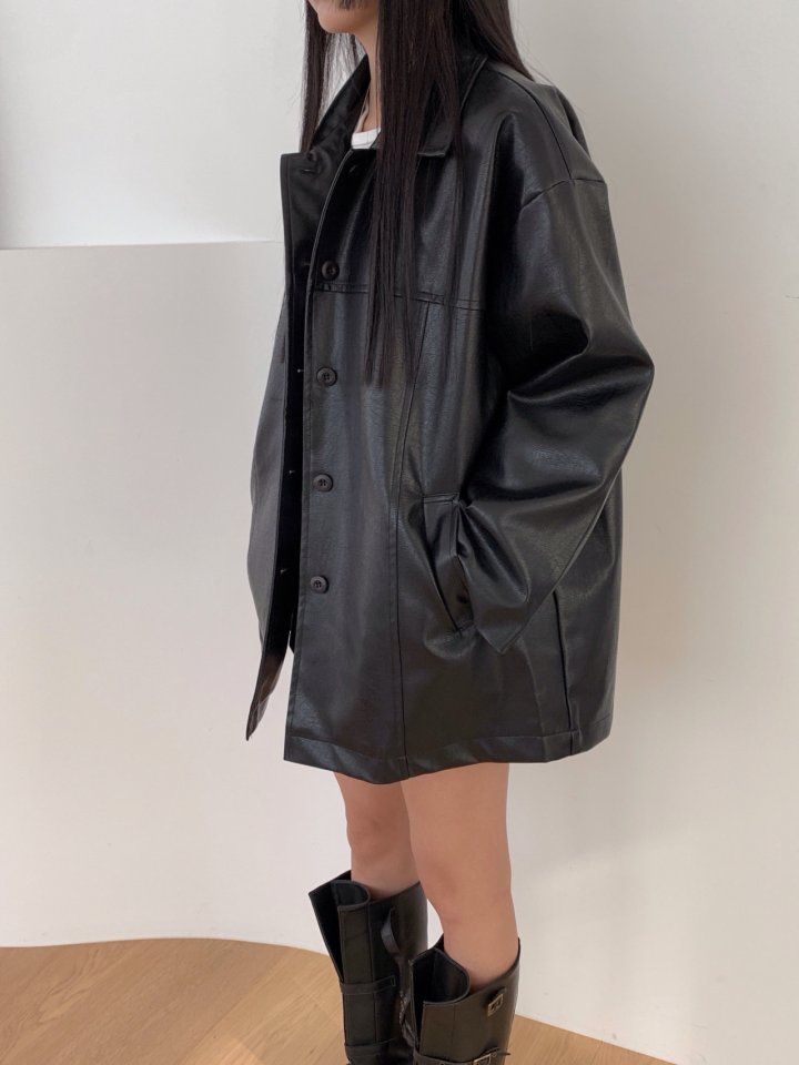 Jeiin - Korean Women Fashion - #romanticstyle - Mug Jacket - 9