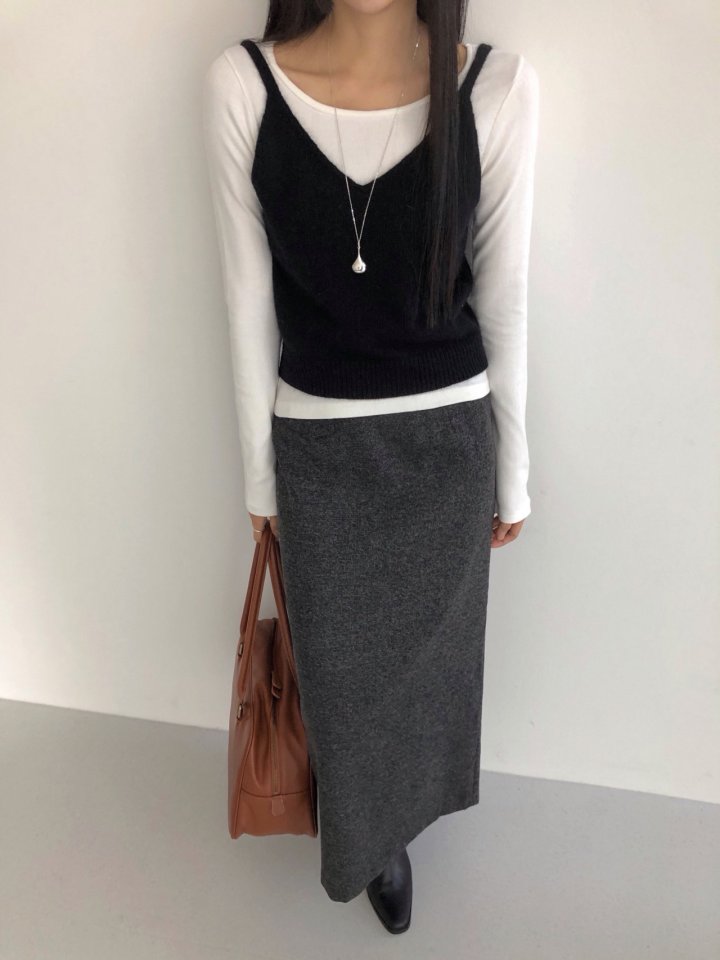 Jeiin - Korean Women Fashion - #romanticstyle - Angora Vest - 2