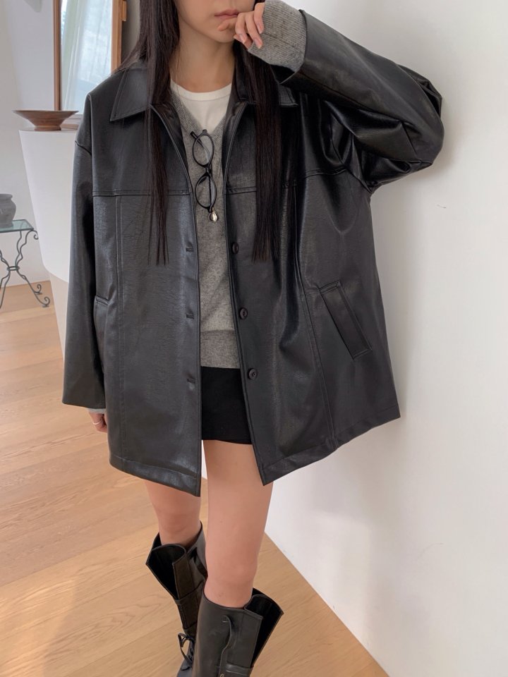 Jeiin - Korean Women Fashion - #shopsmall - Mug Jacket - 10