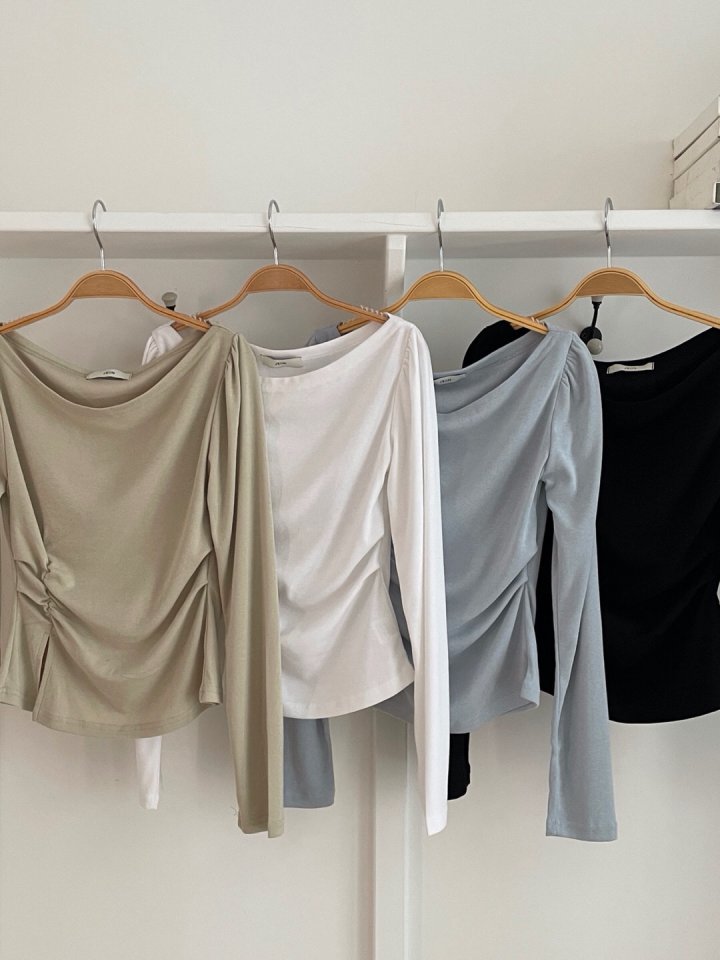 Jeiin - Korean Women Fashion - #shopsmall - Soft Long Sleeve Tee