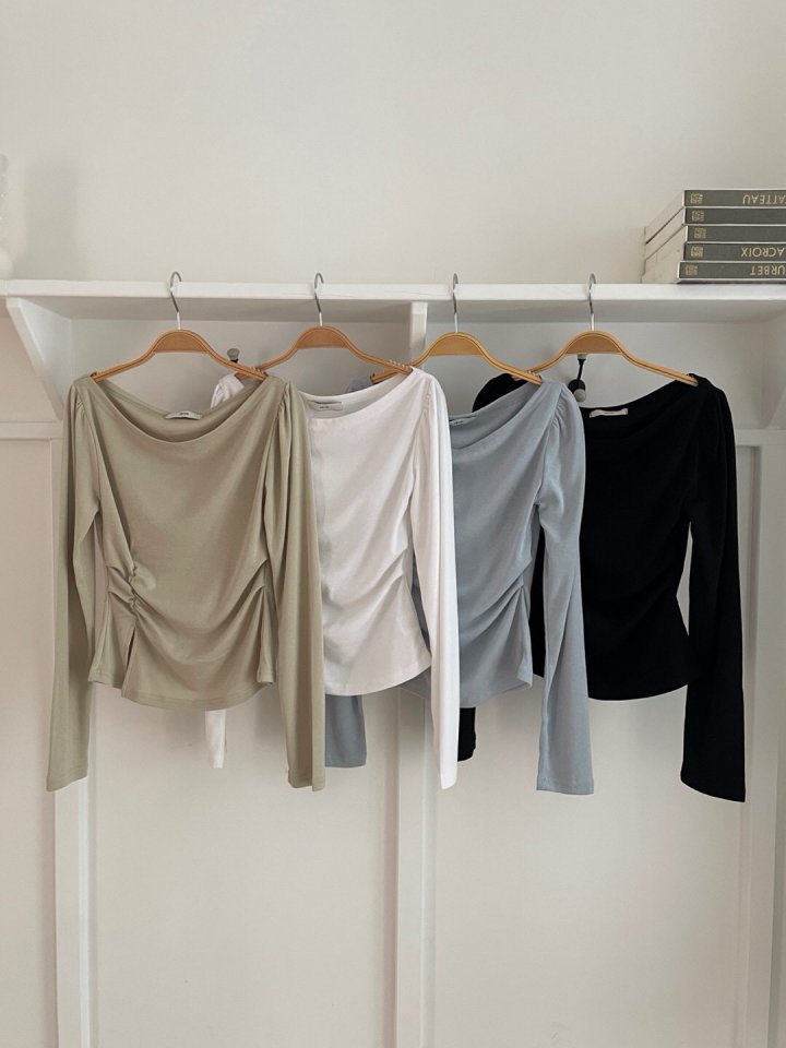 Jeiin - Korean Women Fashion - #thatsdarling - Soft Long Sleeve Tee - 2