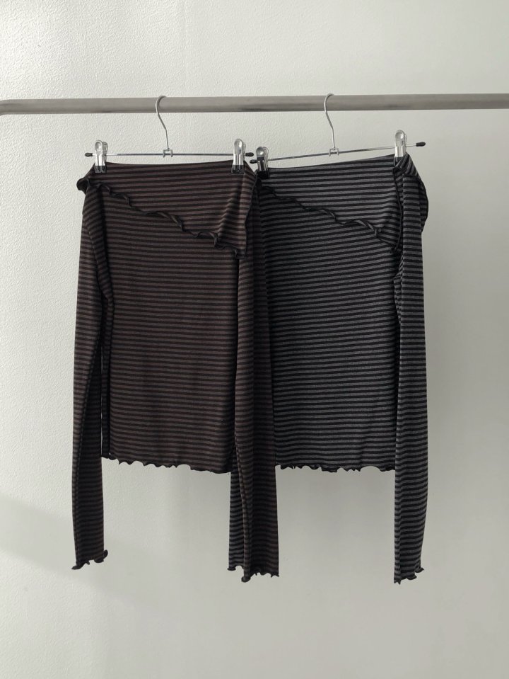 Jeiin - Korean Women Fashion - #thelittlethings - Lily Off Long Sleeve Tee
