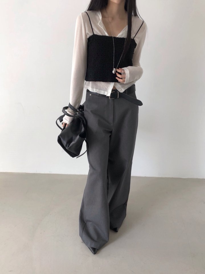 Jeiin - Korean Women Fashion - #thelittlethings - Herringbone Pants - 8