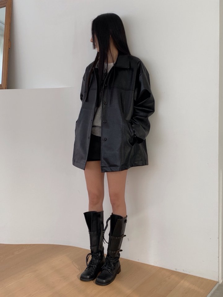 Jeiin - Korean Women Fashion - #vintageinspired - Mug Jacket - 5