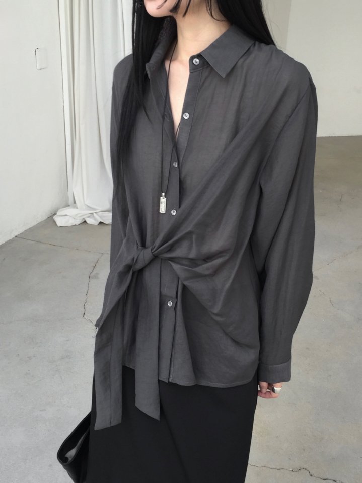 Jeiin - Korean Women Fashion - #womensfashion - Heather Shirt - 11