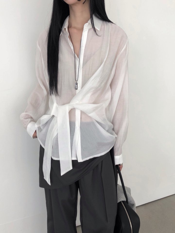 Jeiin - Korean Women Fashion - #womensfashion - Heather Shirt - 7
