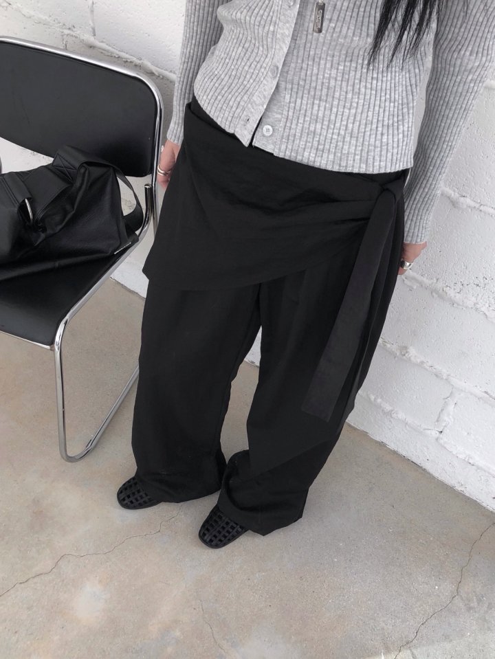 Jeiin - Korean Women Fashion - #womensfashion - Cuff Pants - 8