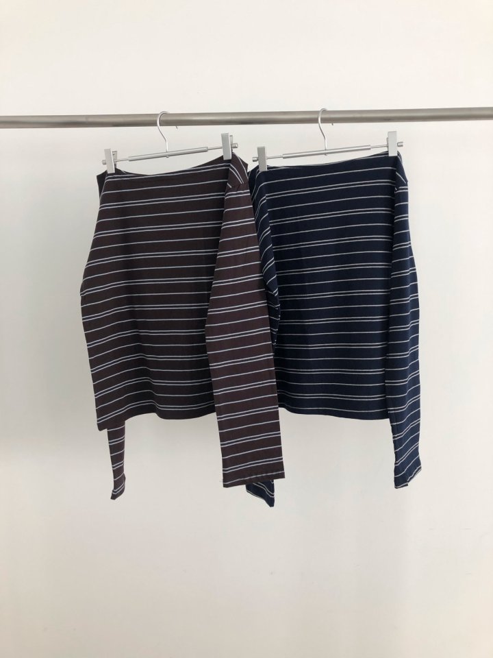 Jeiin - Korean Women Fashion - #womensfashion - Toy Stripe Long Sleeve Tee