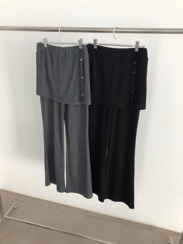 Jeiin - Korean Women Fashion - #womensfashion - Block Pants