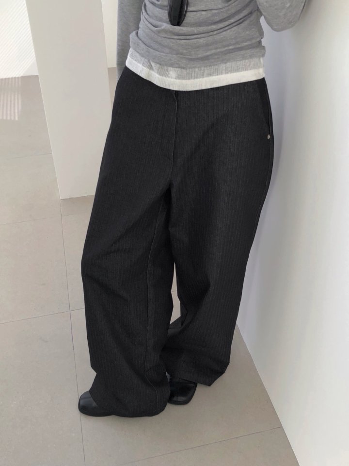Jeiin - Korean Women Fashion - #womensfashion - Herringbone Pants - 10