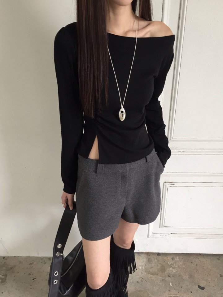 Jeiin - Korean Women Fashion - #womensfashion - Soft Long Sleeve Tee - 9