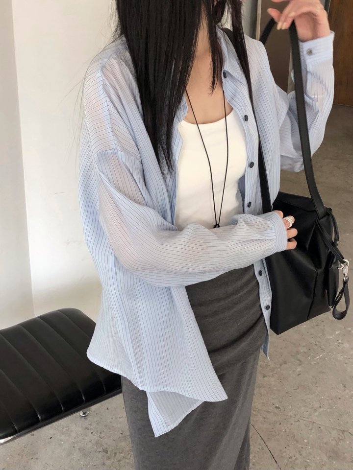 Jeiin - Korean Women Fashion - #womensfashion - Tory Shirt - 11