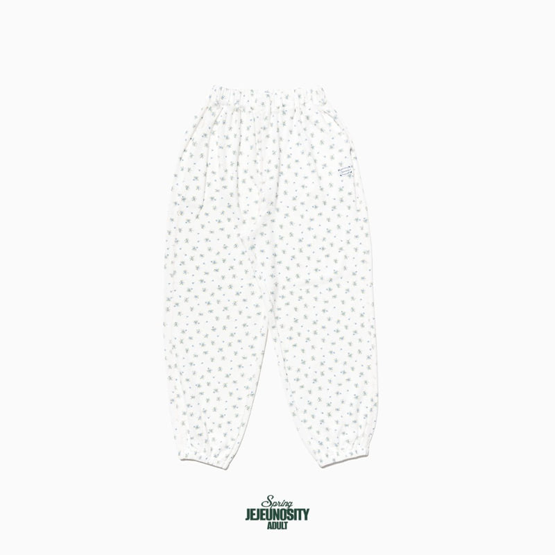Jejeunosity - Korean Women Fashion - #momslook - Waffle Flower Pants