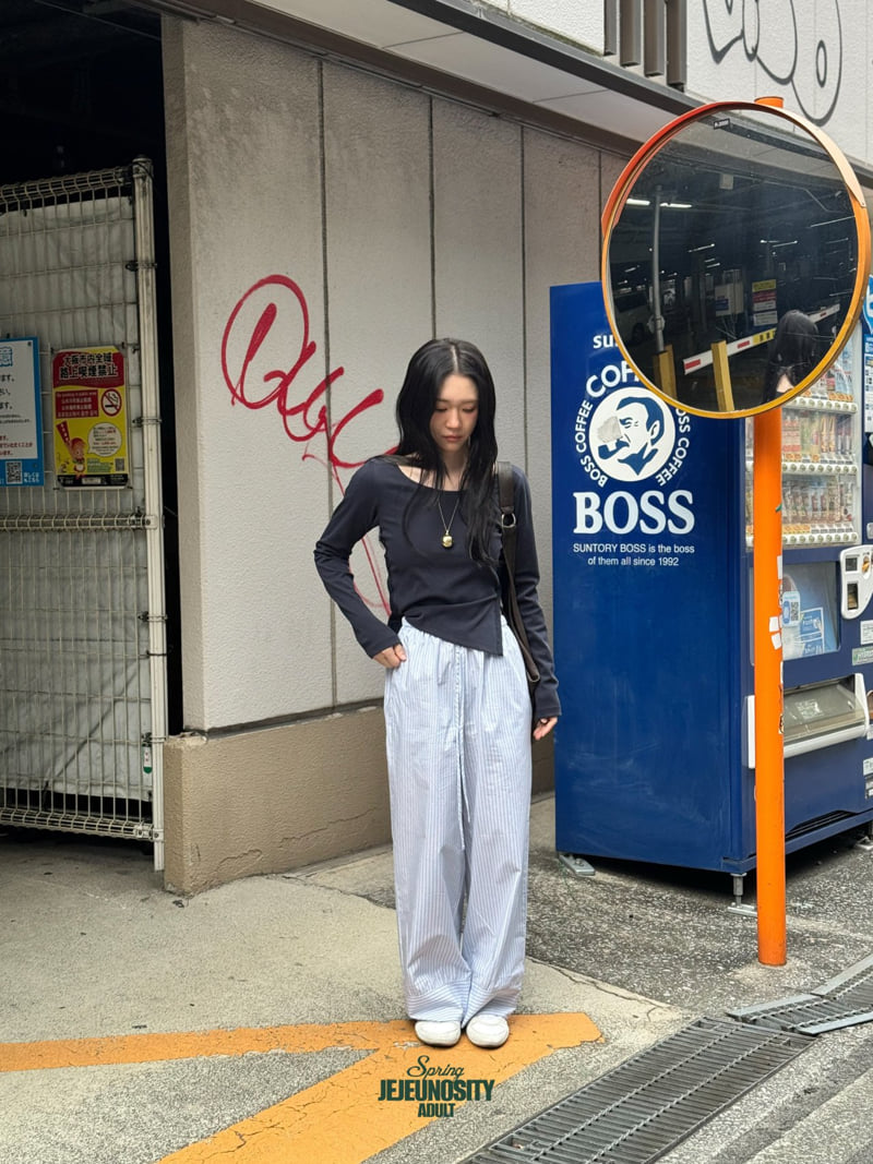 Jejeunosity - Korean Women Fashion - #momslook - Stella Line Pants - 3