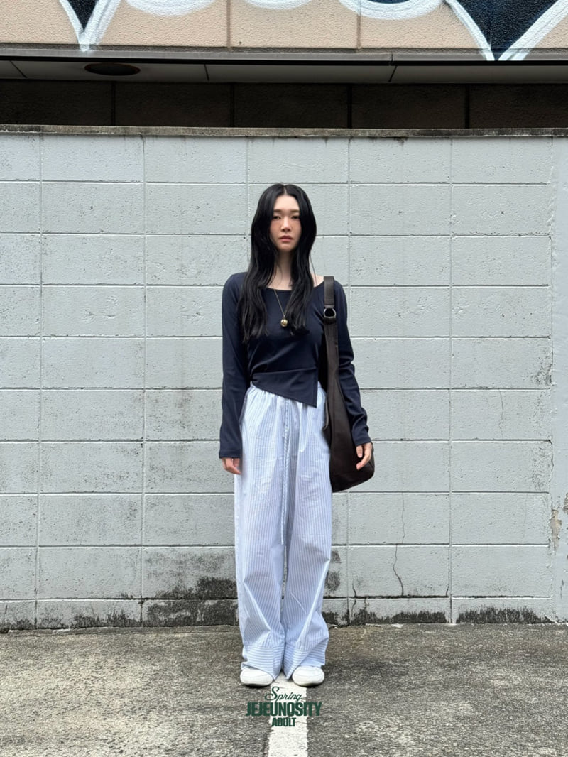 Jejeunosity - Korean Women Fashion - #momslook - Stella Line Pants - 4