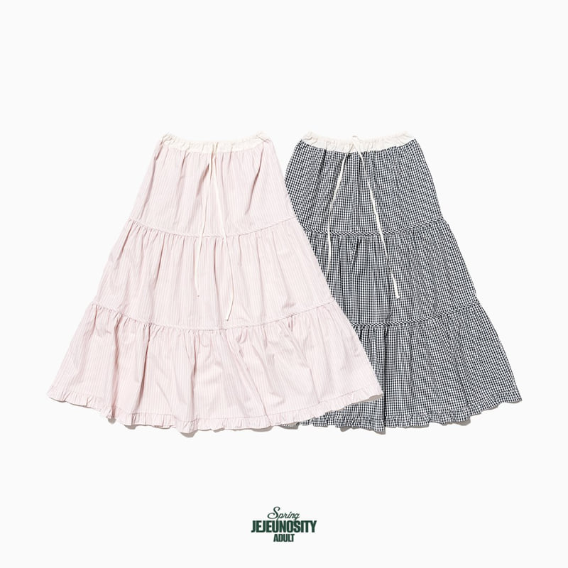 Jejeunosity - Korean Women Fashion - #momslook - Picnic Skirt