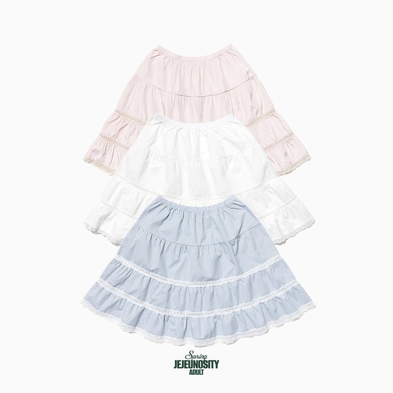Jejeunosity - Korean Women Fashion - #momslook - Zens Skirt