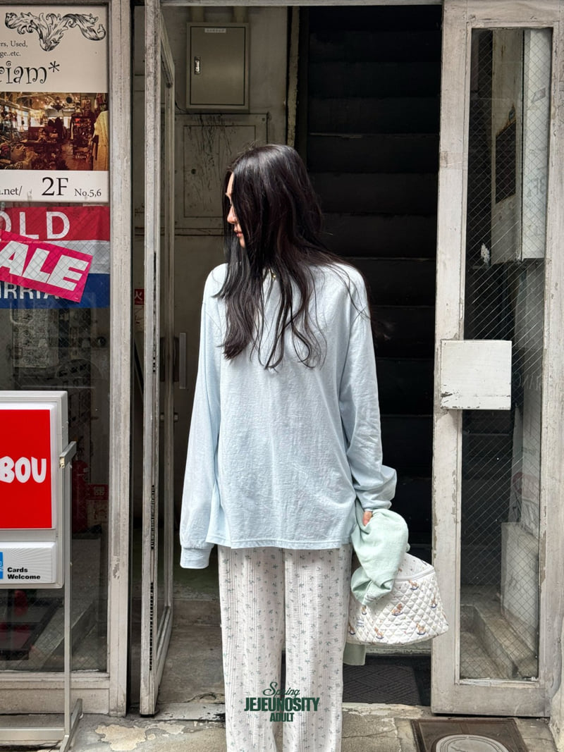 Jejeunosity - Korean Women Fashion - #momslook - Long Tee - 3