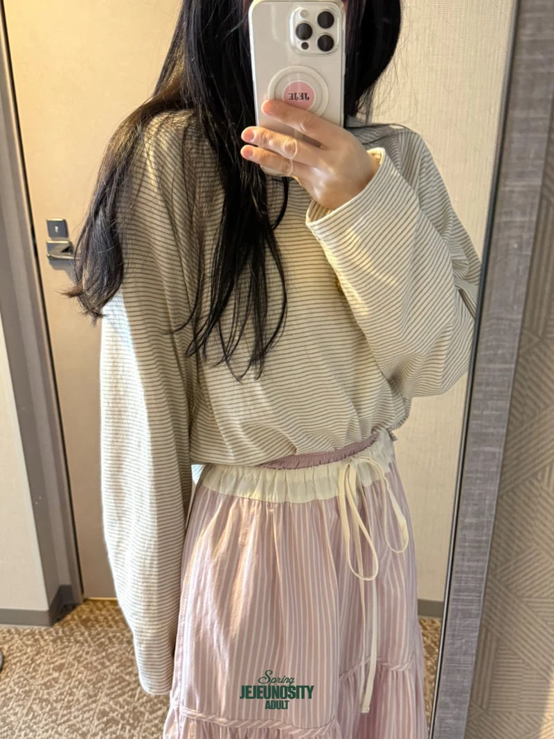Jejeunosity - Korean Women Fashion - #momslook - Gift Tee - 2